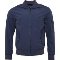 JACK AND JONES Mens Fraser Bomber Jacket Dress Blue