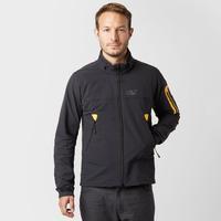 jack wolfskin mens muddy track jacket black black