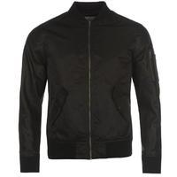 Jack and Jones Core Mike PU Bomber Jacket