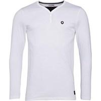 JACK AND JONES Mens Coby Long Sleeve T-Shirt White
