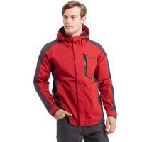 jack wolfskin mens positron jacket red red