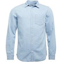 jack and jones mens denim shirt light blue denim