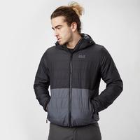 jack wolfskin mens cooper bay insulated jacket black black