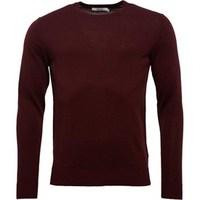 JACK AND JONES Mens Premium Crew Neck Jumper Sassafras