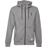 JACK AND JONES Mens Lou Zip Hoody Grey