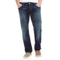 JACK AND JONES Mens Jake JJ Original 916 Jeans Blue Denim