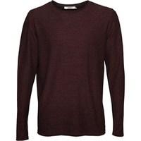 JACK AND JONES Mens Lenny Knit Top Port