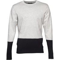 JACK AND JONES Mens Lee Knit Top Cloud Dancer