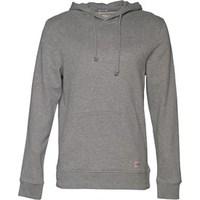 JACK AND JONES Mens Jorwind Sweat Hoody Light Grey Melange