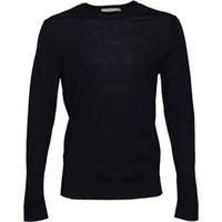 JACK AND JONES Mens Premium Crew Neck Jumper Maritime