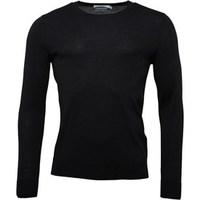 JACK AND JONES Mens Premium Crew Neck Jumper Black