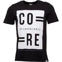 jack and jones mens long t shirt black