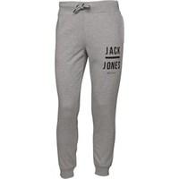 JACK AND JONES Mens Gary Sweat Pants Light Grey Marl