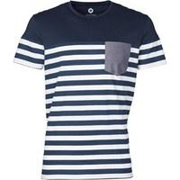 JACK AND JONES Mens Rajib T-Shirt Dress Blue