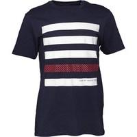 JACK AND JONES Mens Ricky T-Shirt Dark Blue