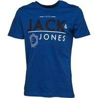 JACK AND JONES Mens AOK T-Shirt Turkish Sea