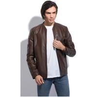 Jacqs Jacket ARWEN men\'s Leather jacket in brown