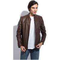 Jacqs Jacket ALFONSO men\'s Leather jacket in brown