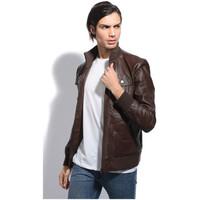 Jacqs Jacket ARTHUR men\'s Leather jacket in brown