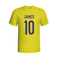 james rodriguez colombia hero t shirt yellow