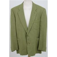 jaeger size 44r greenbrown jacket