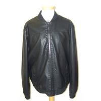 Jack & Jones XL black PU jacket