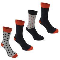 Jack and Jones Four Pack Boso Mens Socks