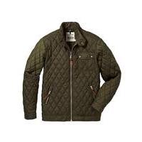 Jacamo Khaki Vancouver Quilted Jacket L