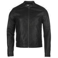 Jack and Jones Originals Biker PU Jacket