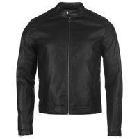 Jack and Jones Originals Biker PU Jacket