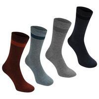 Jack and Jones Mouli Stripe 4 Pack Socks