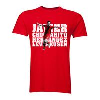 Javier Chicharito Hernendez Leverkusen T-Shirt (Red) - Kids