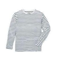 Jacamo Ashford L/S Stripe T-Shirt Reg