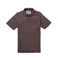 Jacamo Hacksaw Striped Jersey Polo Long