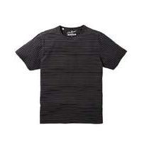 Jacamo Douglas Stripe T-Shirt Reg