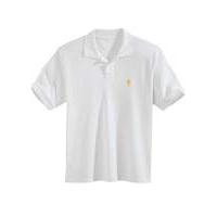 Jacamo White Embroidered Polo Long