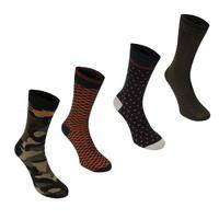 jack and jones fibres 4 pack socks mens