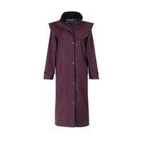 jack murphy malvern ladies bush coat blackberry