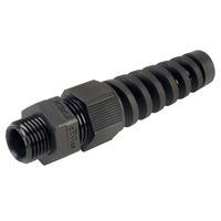 Jacob 50.011 M16BSSW M16 Black Spiral Cable Gland