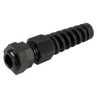 jacob 50007 m12bssw m12 black spiral cable gland