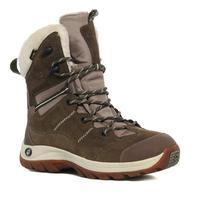 jack wolfskin womens icy park texapore snow boot brown brown