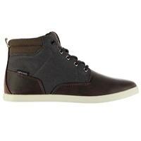 jack and jones vaspa mid hi trainers mens