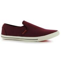 jack and jones and jones spider canvas slip on shoes