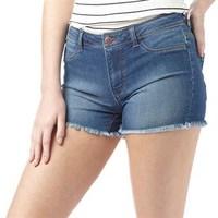 Jacqueline De Yong Womens Skylar Denim Shorts Medium Blue Denim