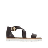 Jada Flat Leather Sandals