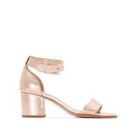 Jaygo Leather Heels with Ankle Strap