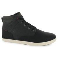 jack and jones vaspa mix mid top trainers