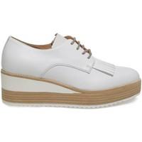 Janet Sport 39754 Lace-up heels Women Bianco women\'s Walking Boots in white