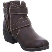 Jana Shoes Co Biker women\'s Low Ankle Boots in brown