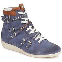 Janet Sport MARGOT ISABEL women\'s Shoes (High-top Trainers) in blue